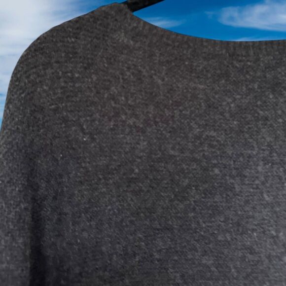 The Reset R Label Sweater Womens L/XL Gray Wool Cashmere Capsule Quiet Minimal - Picture 7 of 7